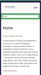Mobile Screenshot of omsuryafitness.com