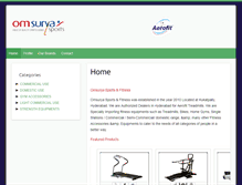 Tablet Screenshot of omsuryafitness.com